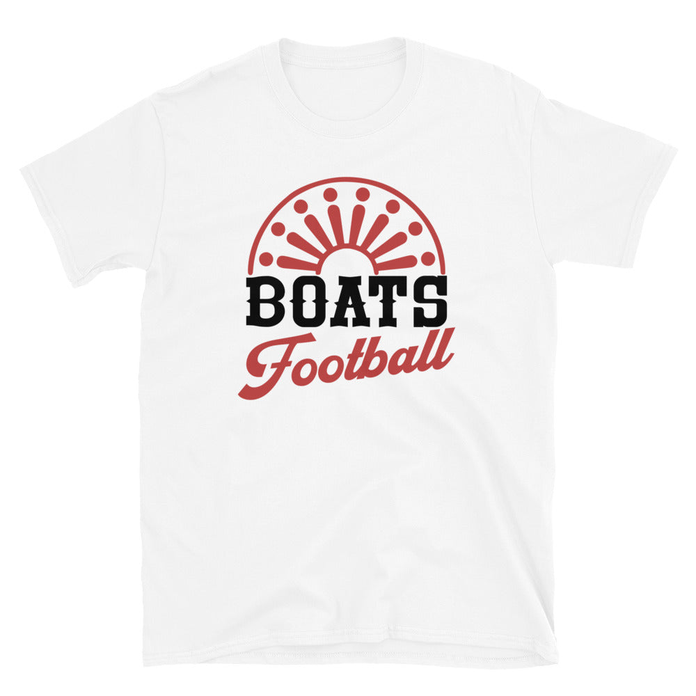 Boats Football Short-Sleeve Unisex T-Shirt