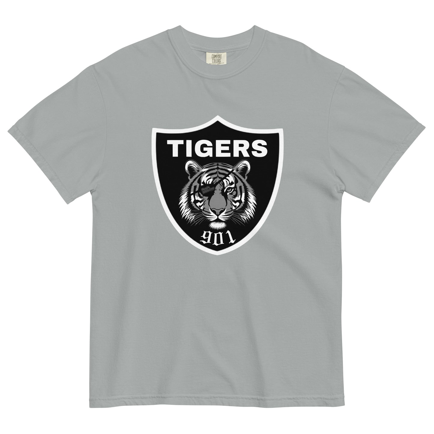 Tigers 901 Shield Logo Unisex garment-dyed heavyweight t-shirt