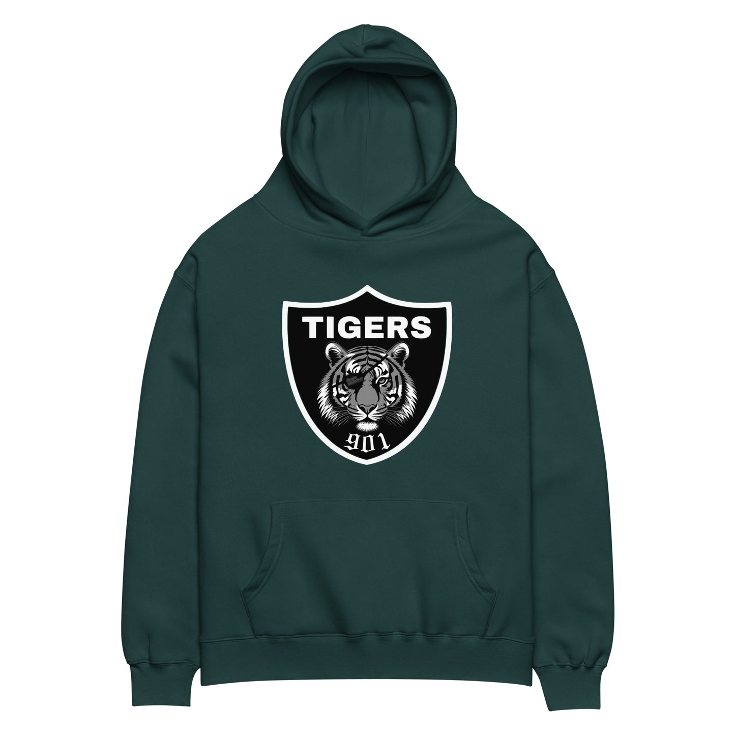 Tigers 901 Shield Logo Unisex oversized hoodie