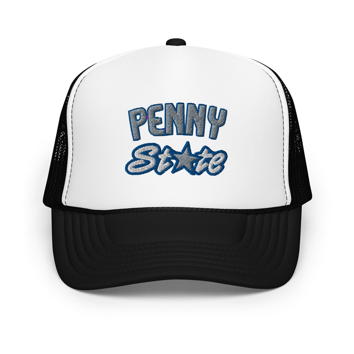 Penny State Foam trucker hat