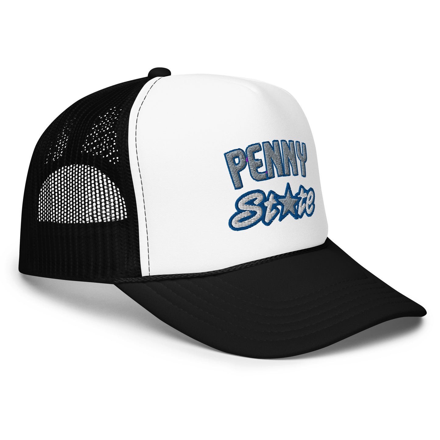Penny State Foam trucker hat
