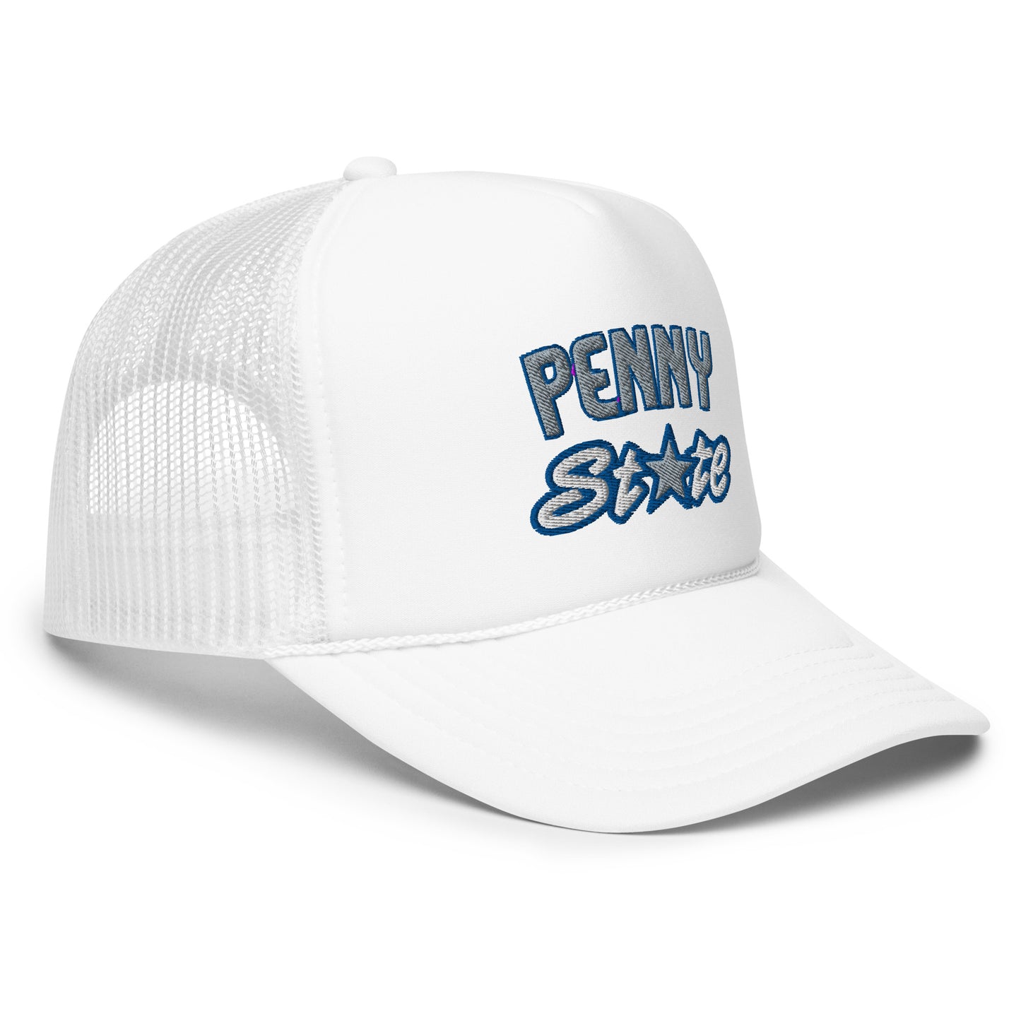 Penny State Foam trucker hat