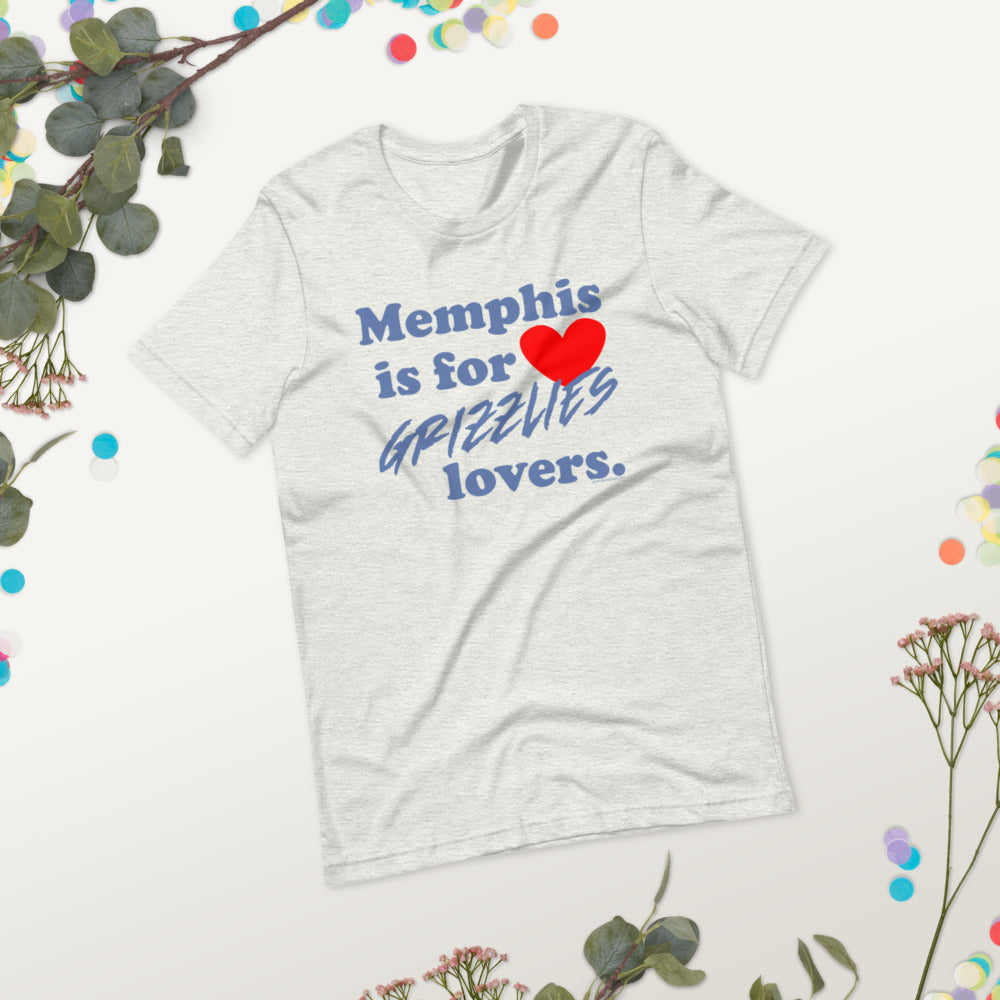 Memphis is for Grizzlies lovers! Short-sleeve unisex t-shirt