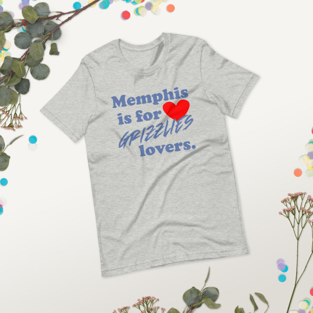 Memphis is for Grizzlies lovers! Short-sleeve unisex t-shirt
