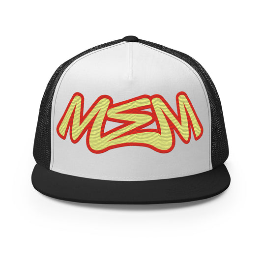 MEM Graffiti Style Memphis Trucker Cap