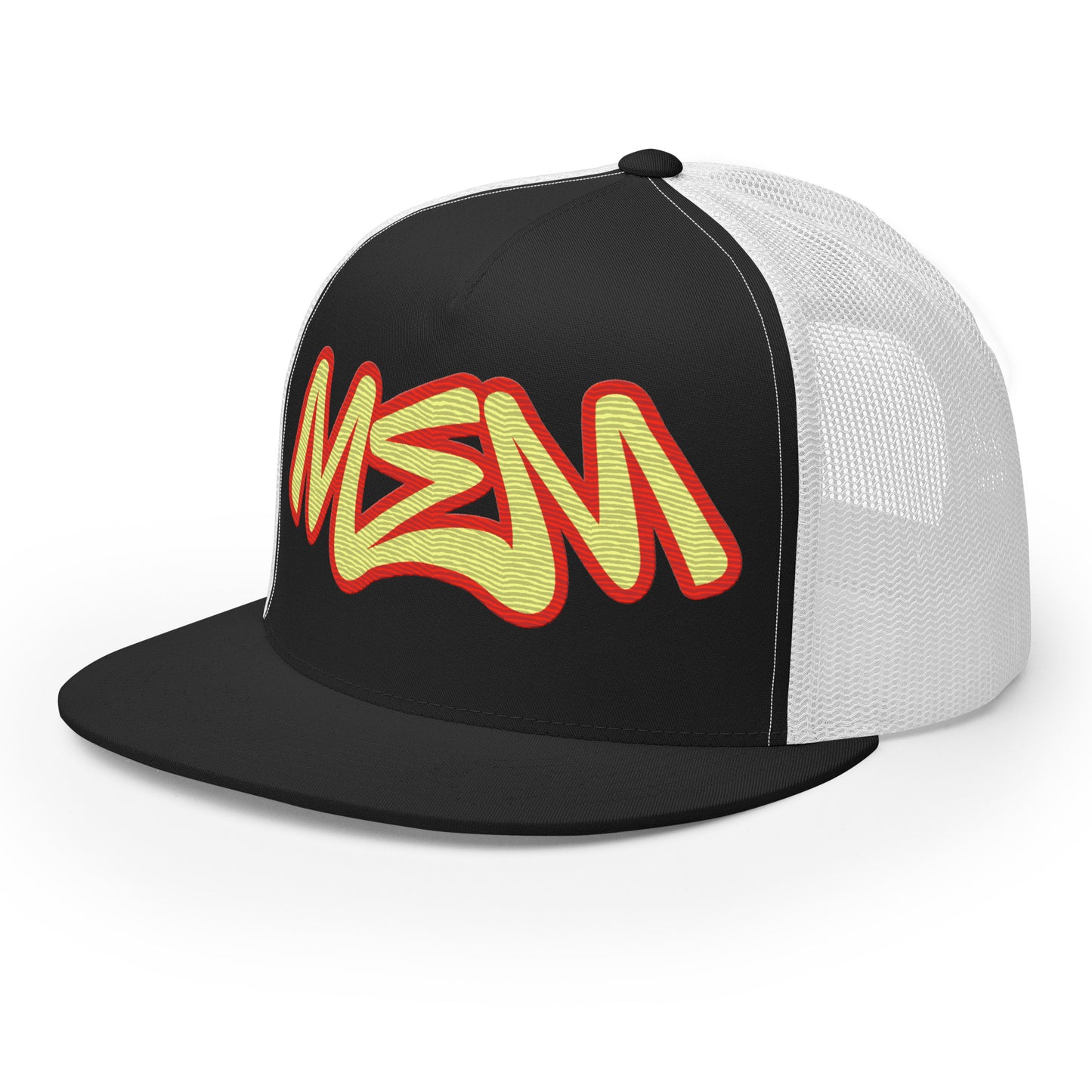 MEM Graffiti Style Memphis Trucker Cap