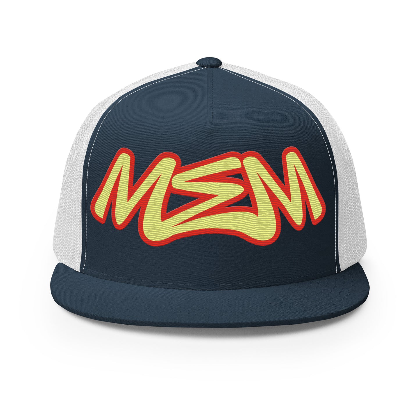 MEM Graffiti Style Memphis Trucker Cap