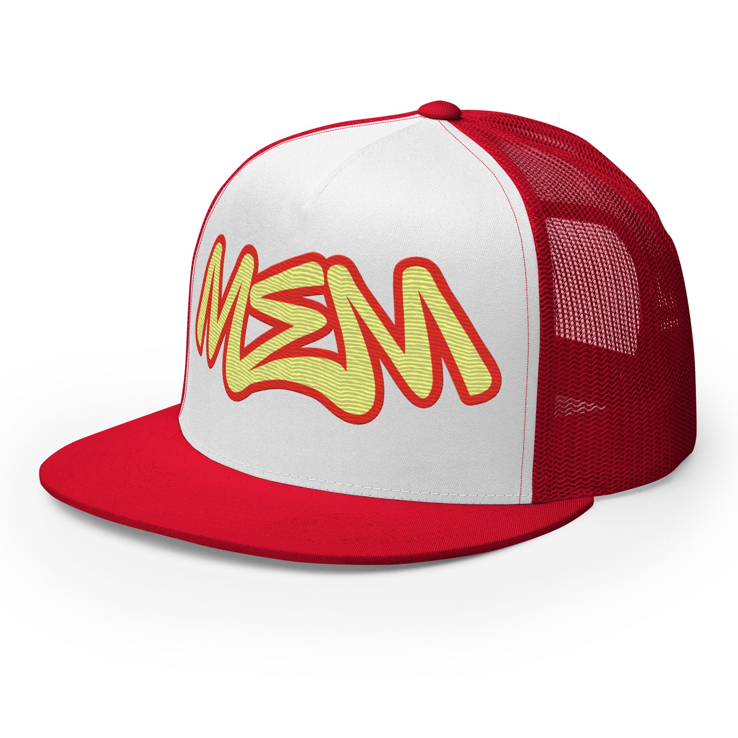 MEM Graffiti Style Memphis Trucker Cap