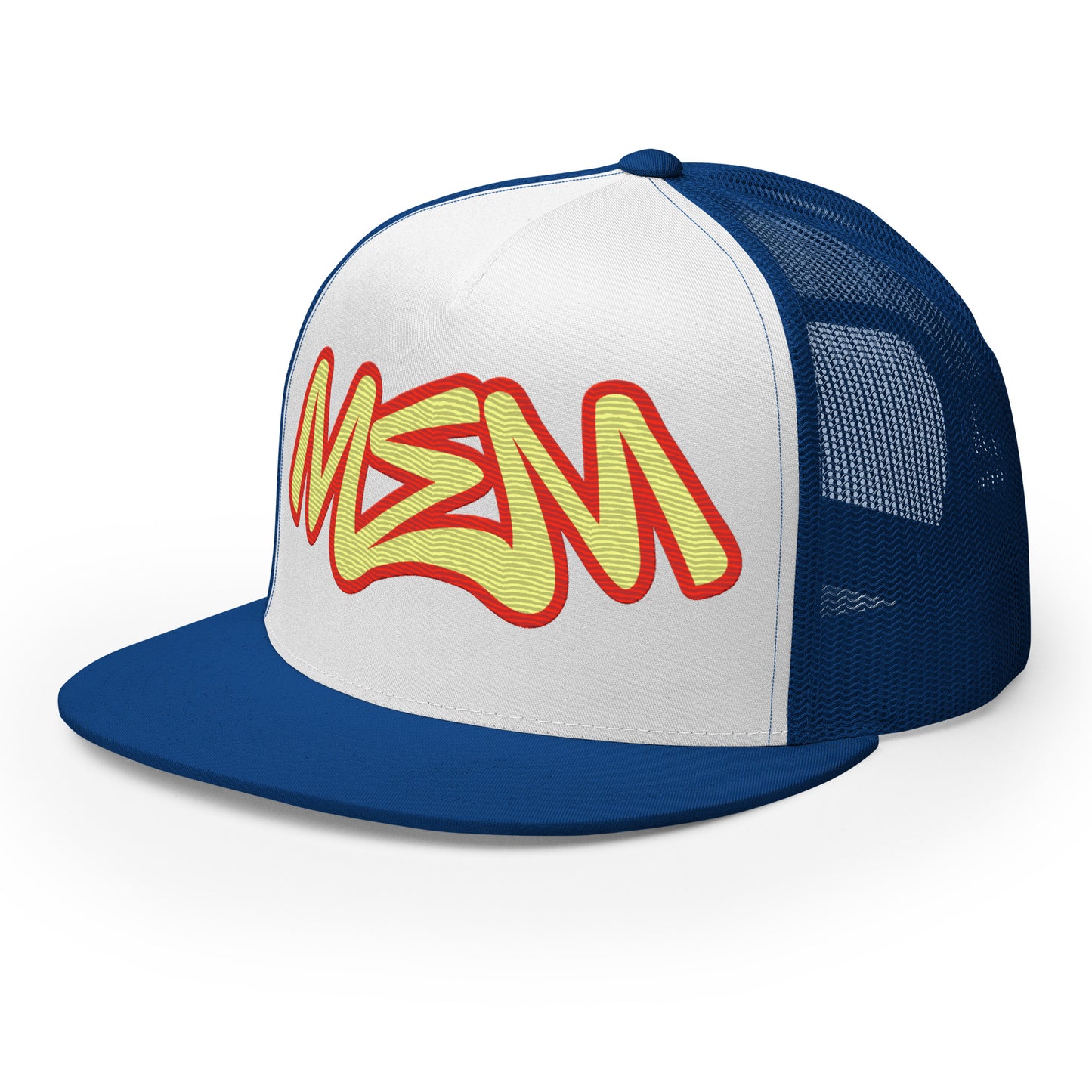 MEM Graffiti Style Memphis Trucker Cap