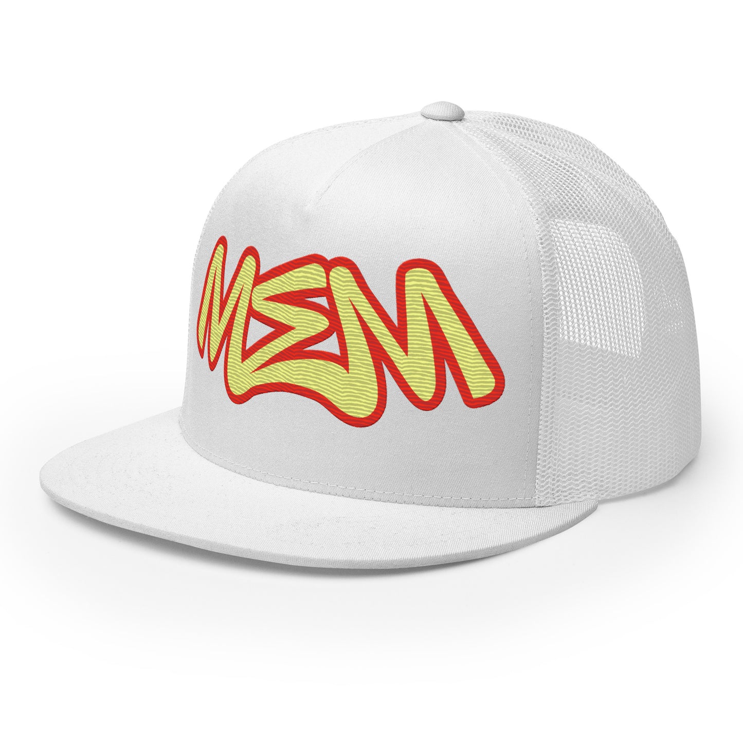 MEM Graffiti Style Memphis Trucker Cap