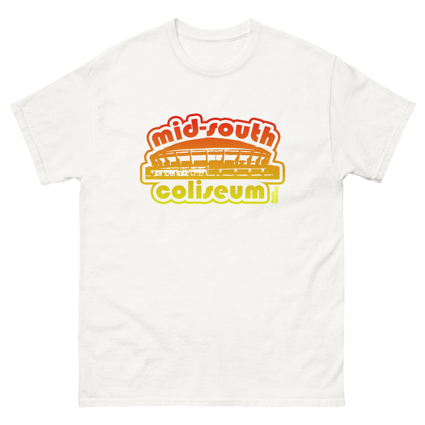 Mid-South Coliseum Sunset Men's classic tee