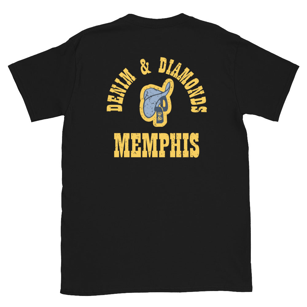 Denim & Diamonds Memphis 90's Short-Sleeve Unisex T-Shirt