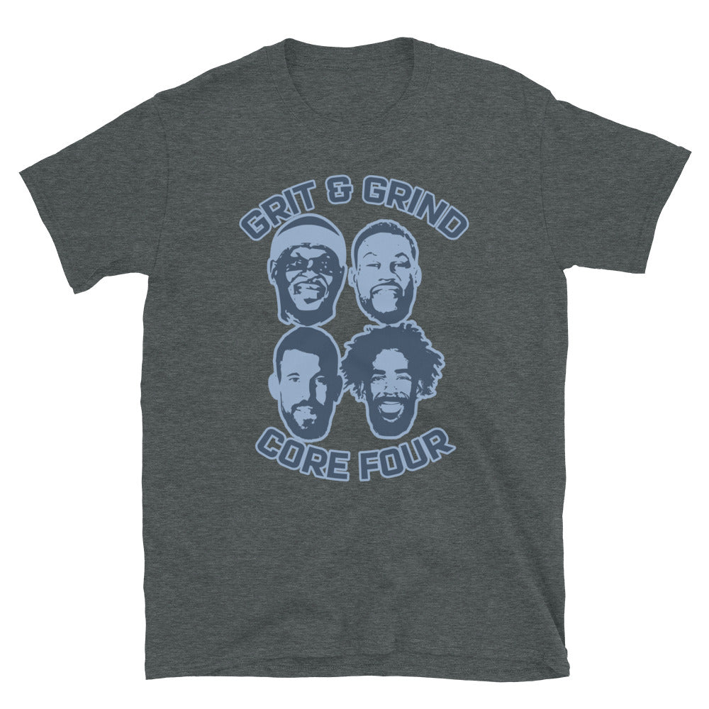 Grit & Grind Memphis Core Four Short-Sleeve Unisex T-Shirt