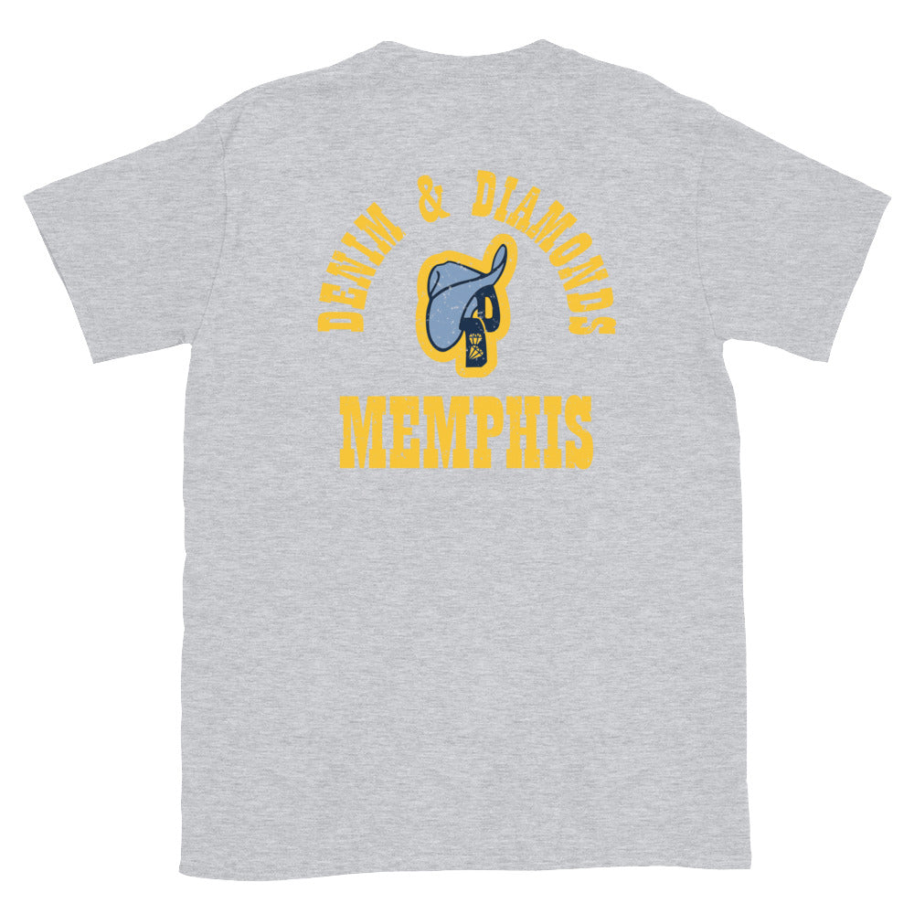 Denim & Diamonds Memphis 90's Short-Sleeve Unisex T-Shirt