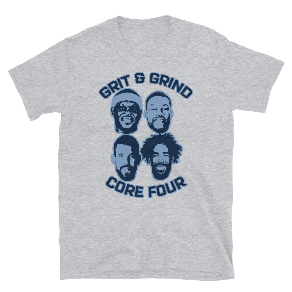 Grit & Grind Memphis Core Four Short-Sleeve Unisex T-Shirt