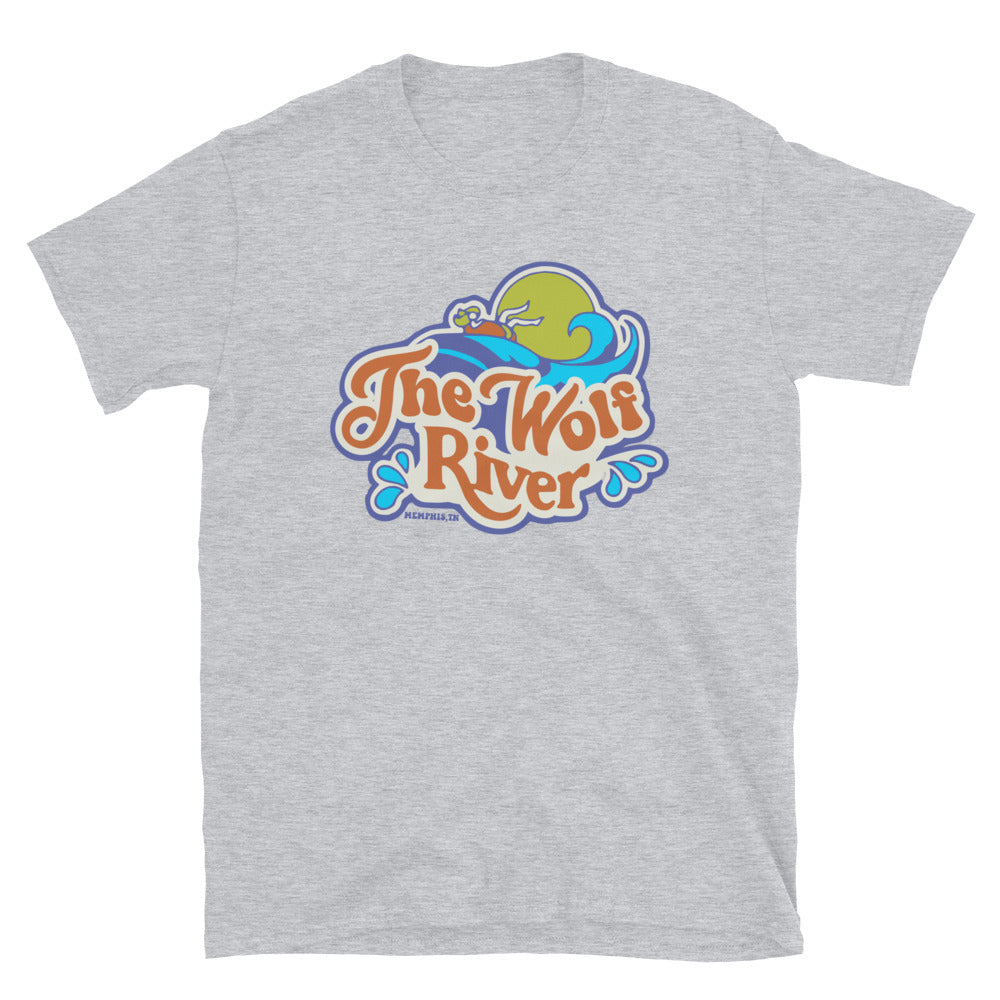 The Wolf River Memphis, TN Short-Sleeve Unisex T-Shirt