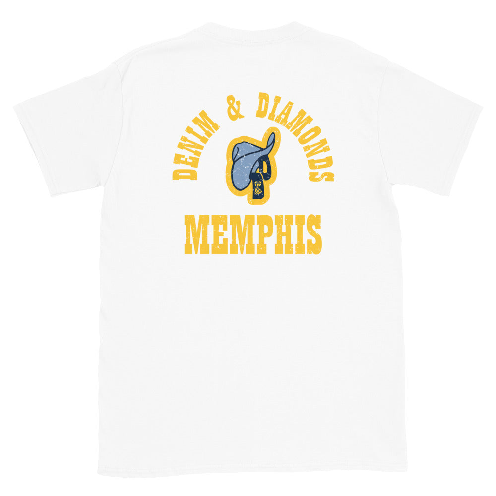 Denim & Diamonds Memphis 90's Short-Sleeve Unisex T-Shirt