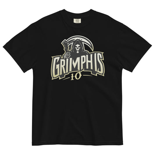 GRIMPHIS Reaper Unisex garment-dyed heavyweight t-shirt