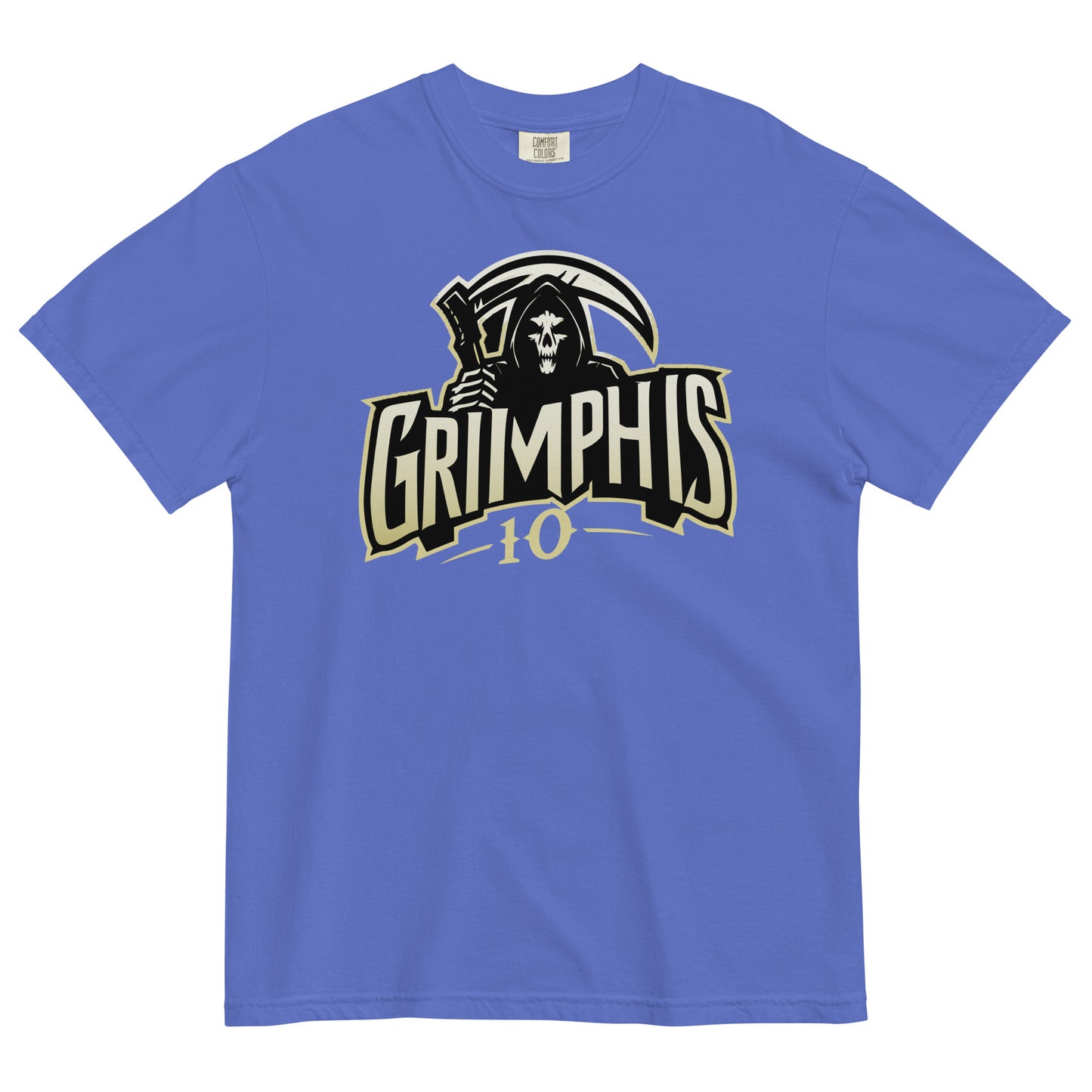 GRIMPHIS Reaper Unisex garment-dyed heavyweight t-shirt