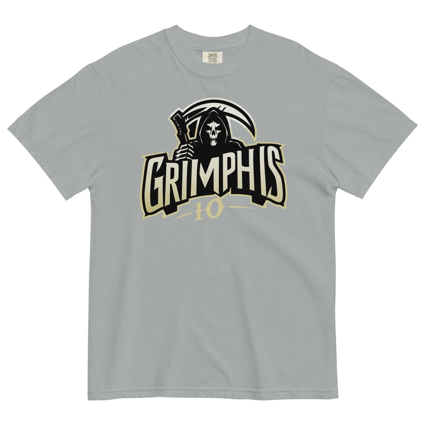 GRIMPHIS Reaper Unisex garment-dyed heavyweight t-shirt