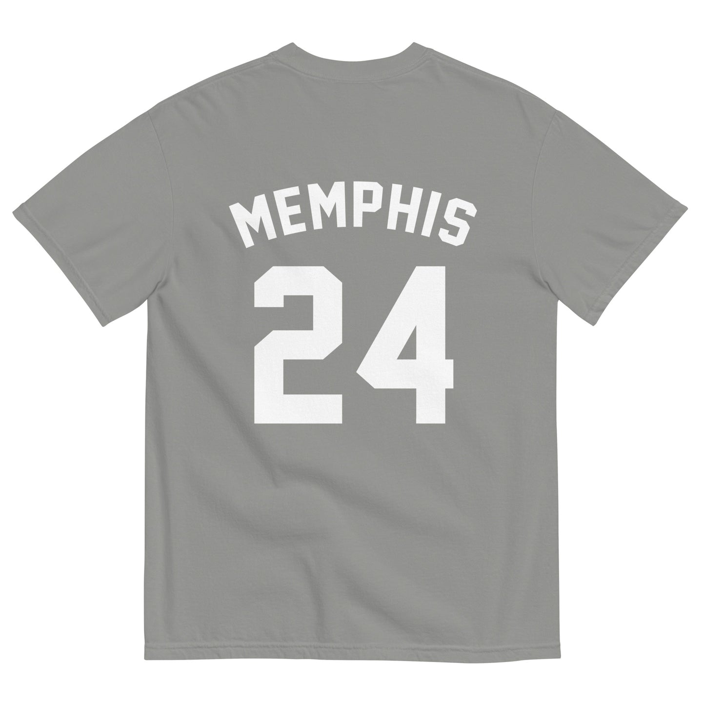 MT Memphis Tennessee Iconic Logo Double-sided Unisex garment-dyed heavyweight t-shirt