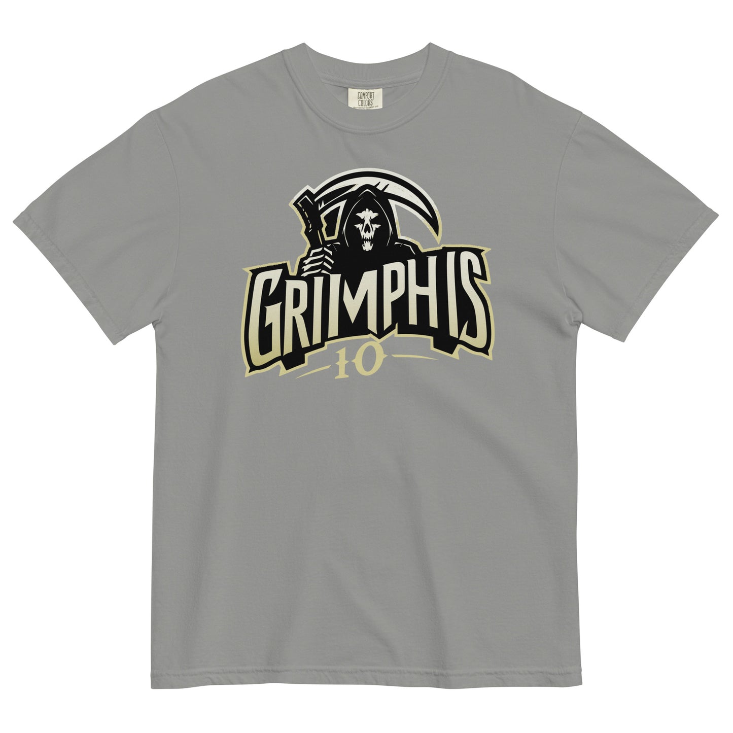 GRIMPHIS Reaper Unisex garment-dyed heavyweight t-shirt