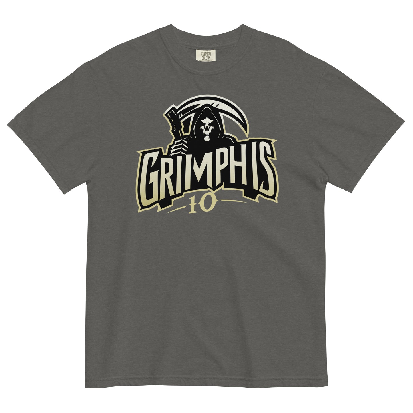 GRIMPHIS Reaper Unisex garment-dyed heavyweight t-shirt