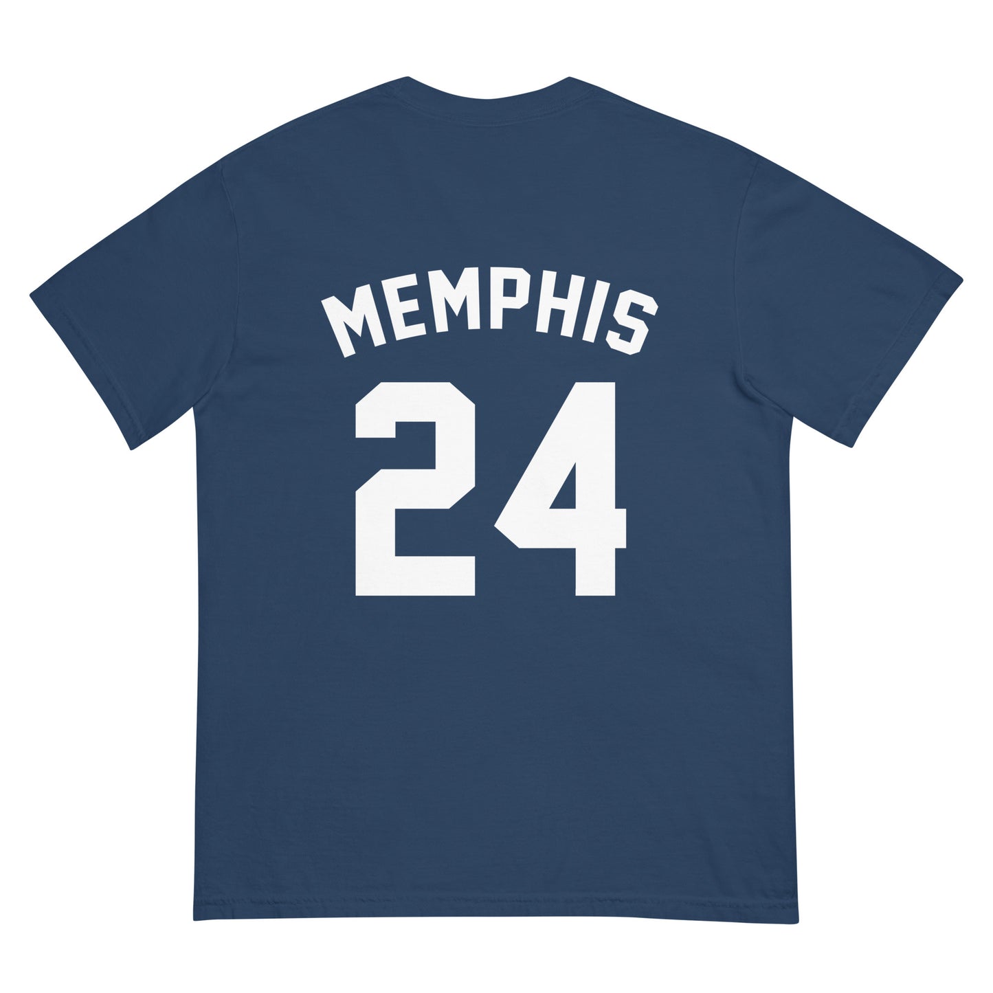 MT Memphis Tennessee Iconic Logo Double-sided Unisex garment-dyed heavyweight t-shirt