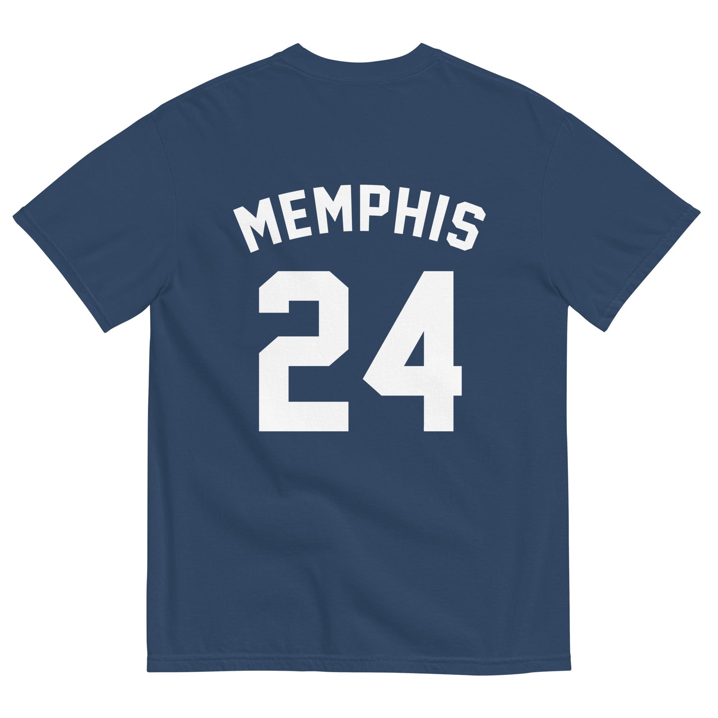 MT Memphis Tennessee Iconic Logo Double-sided Unisex garment-dyed heavyweight t-shirt