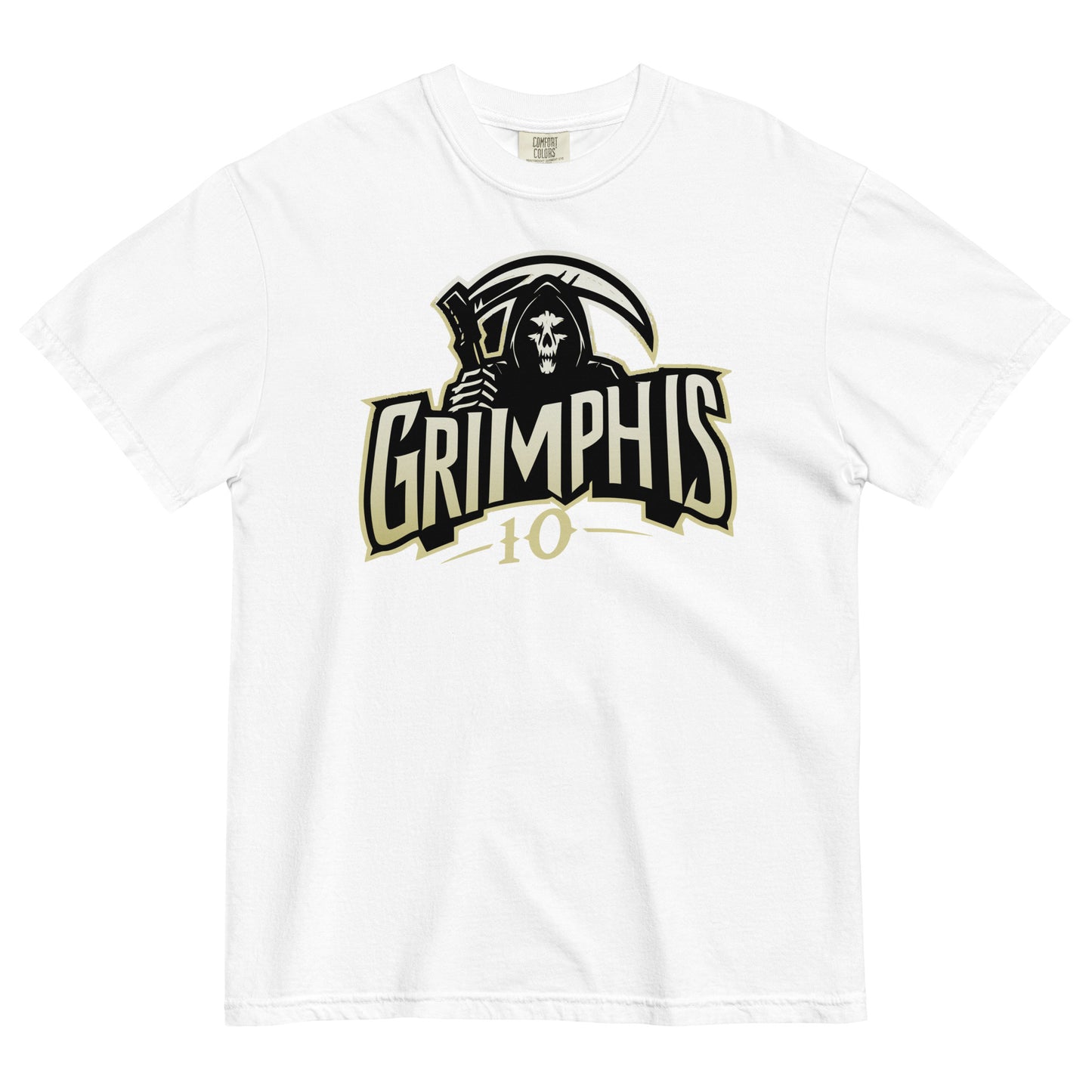 GRIMPHIS Reaper Unisex garment-dyed heavyweight t-shirt