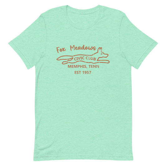 Fox Meadows Civic Club Memphis, Tenn Unisex t-shirt