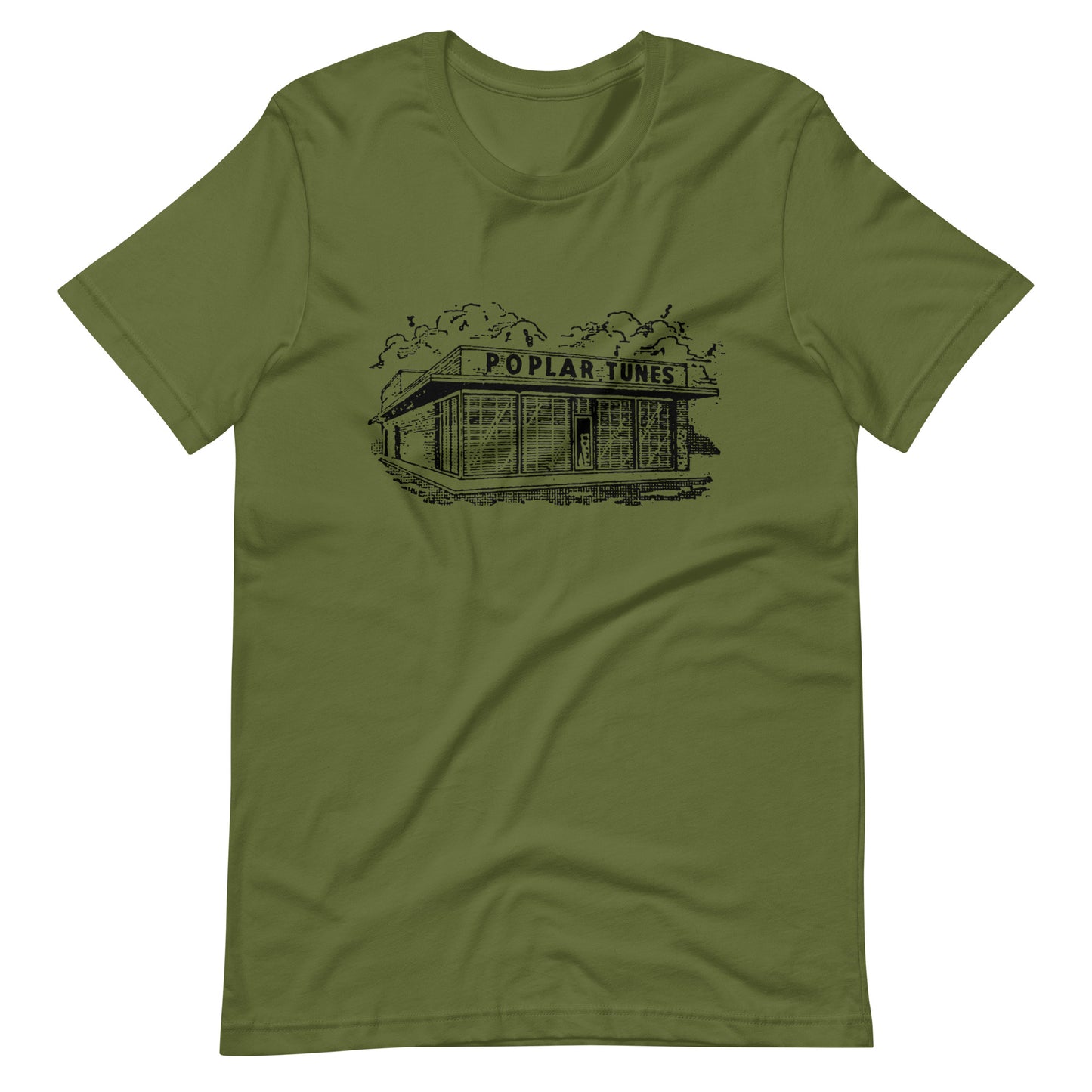 Poplar Tunes Memphis Unisex t-shirt