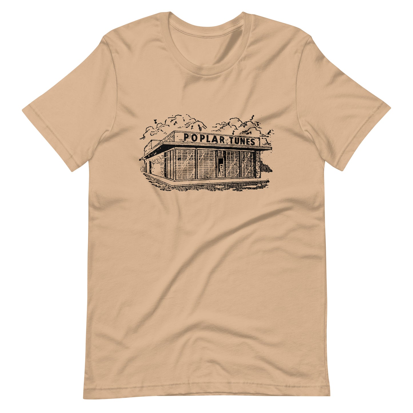 Poplar Tunes Memphis Unisex t-shirt