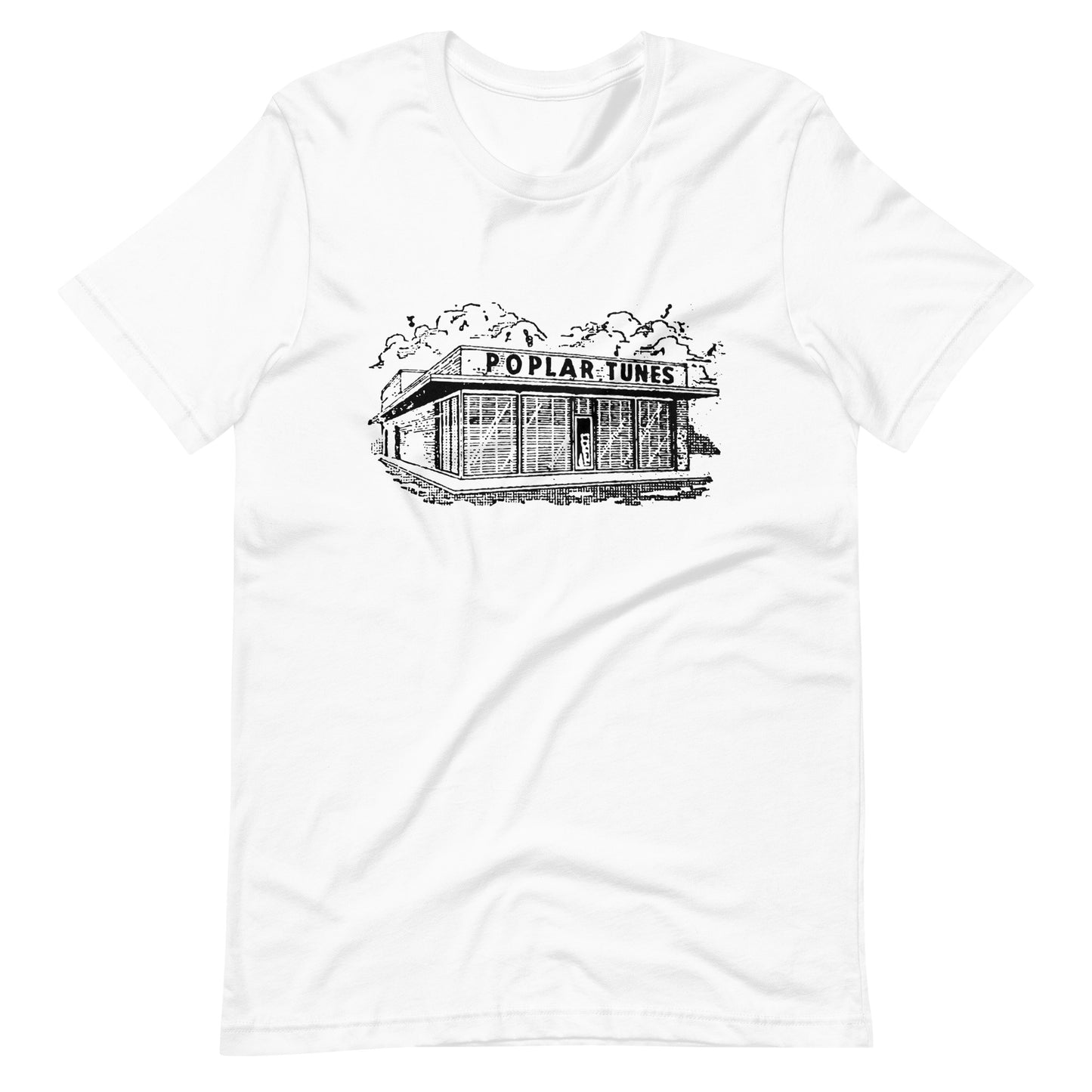 Poplar Tunes Memphis Unisex t-shirt