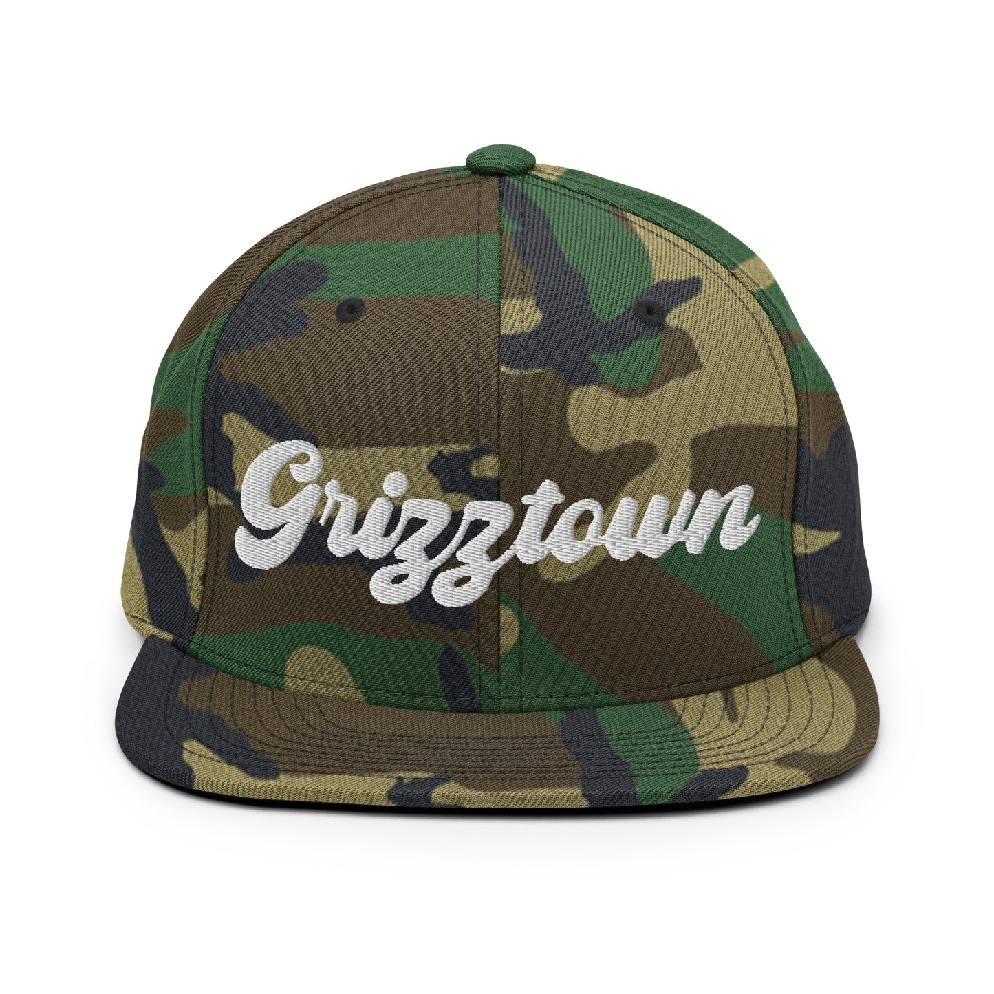 Grizztown (white) Snapback Hat