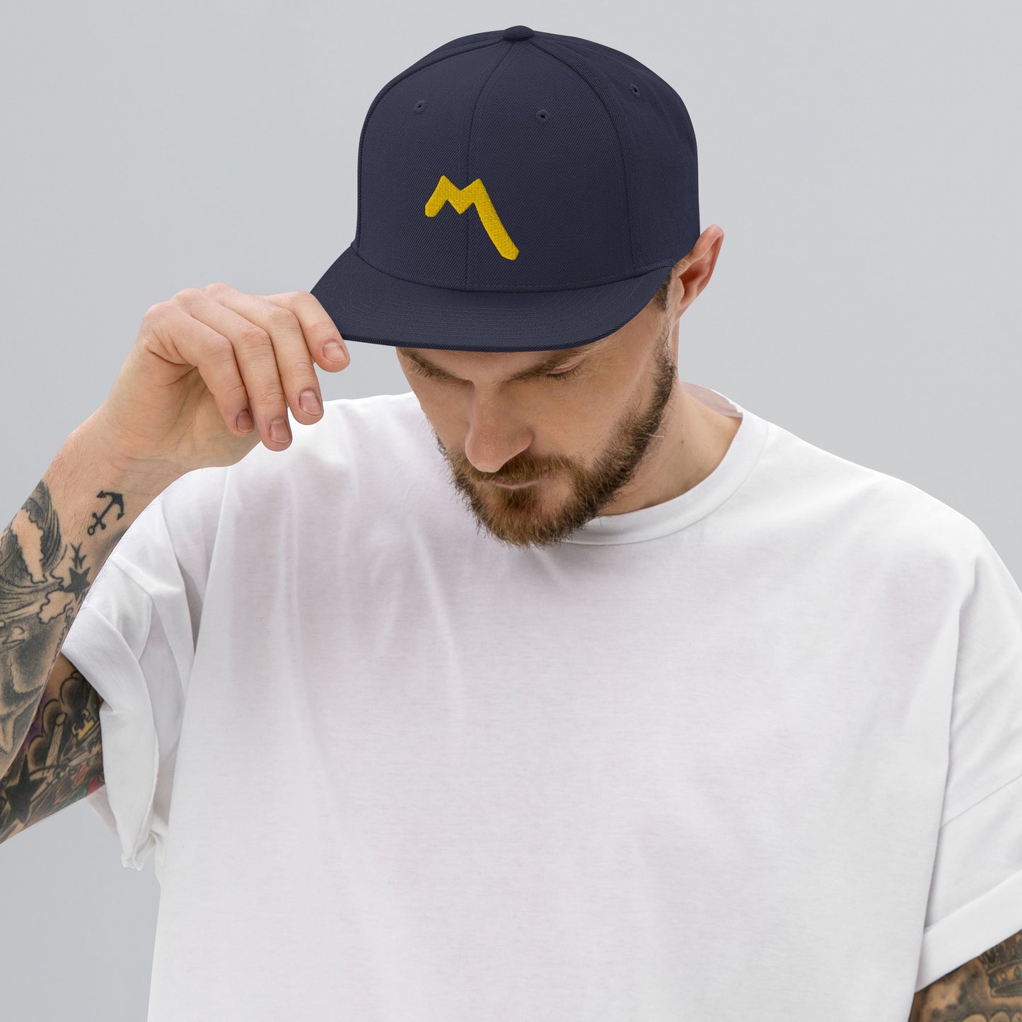 The M Snapback Hat