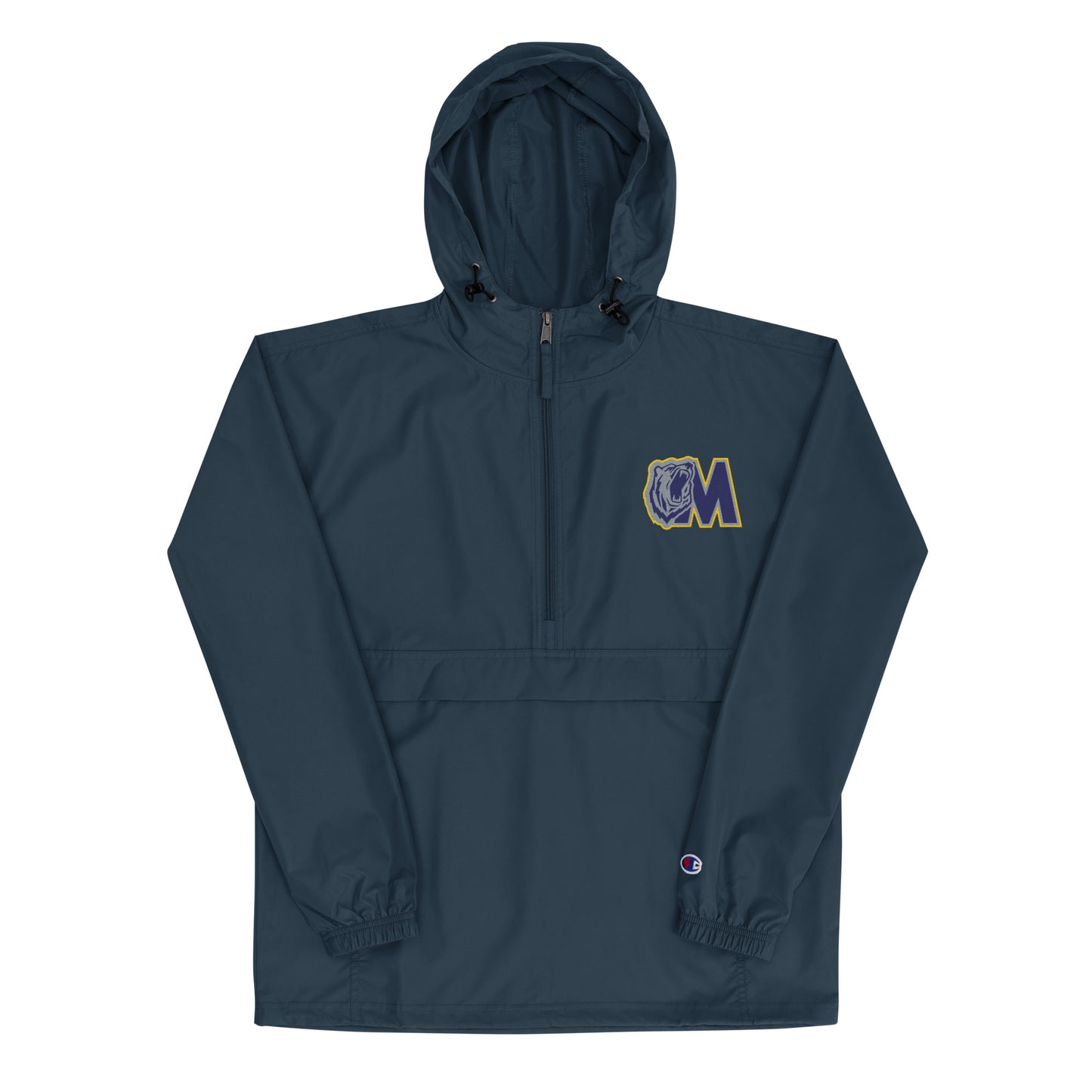 Memfo Mashup- Grizz X Chicks Embroidered Champion Packable Jacket