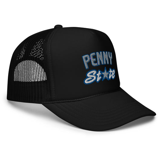 Penny State Foam trucker hat