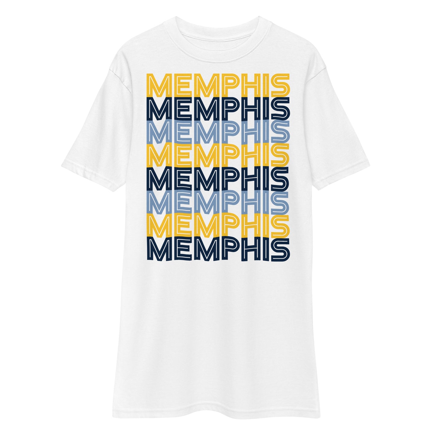 MEMPHIS x8 Men’s premium heavyweight tee