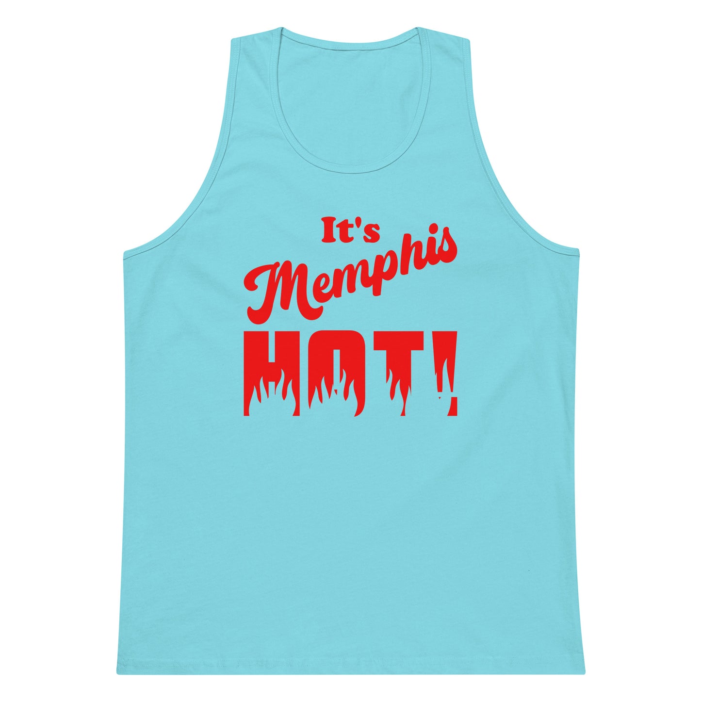 It's Memphis HOT! Men’s premium tank top