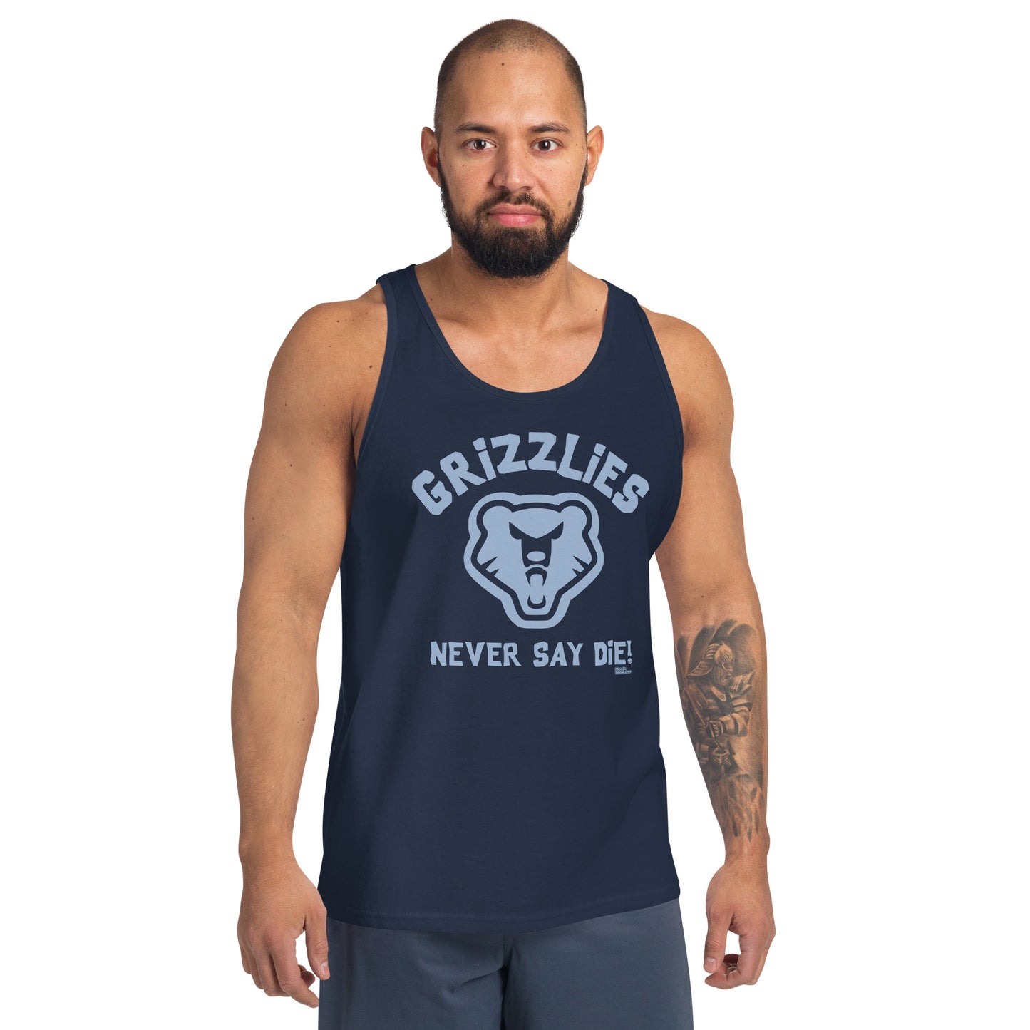 Grizzlies Never Say Die! Unisex Tank Top