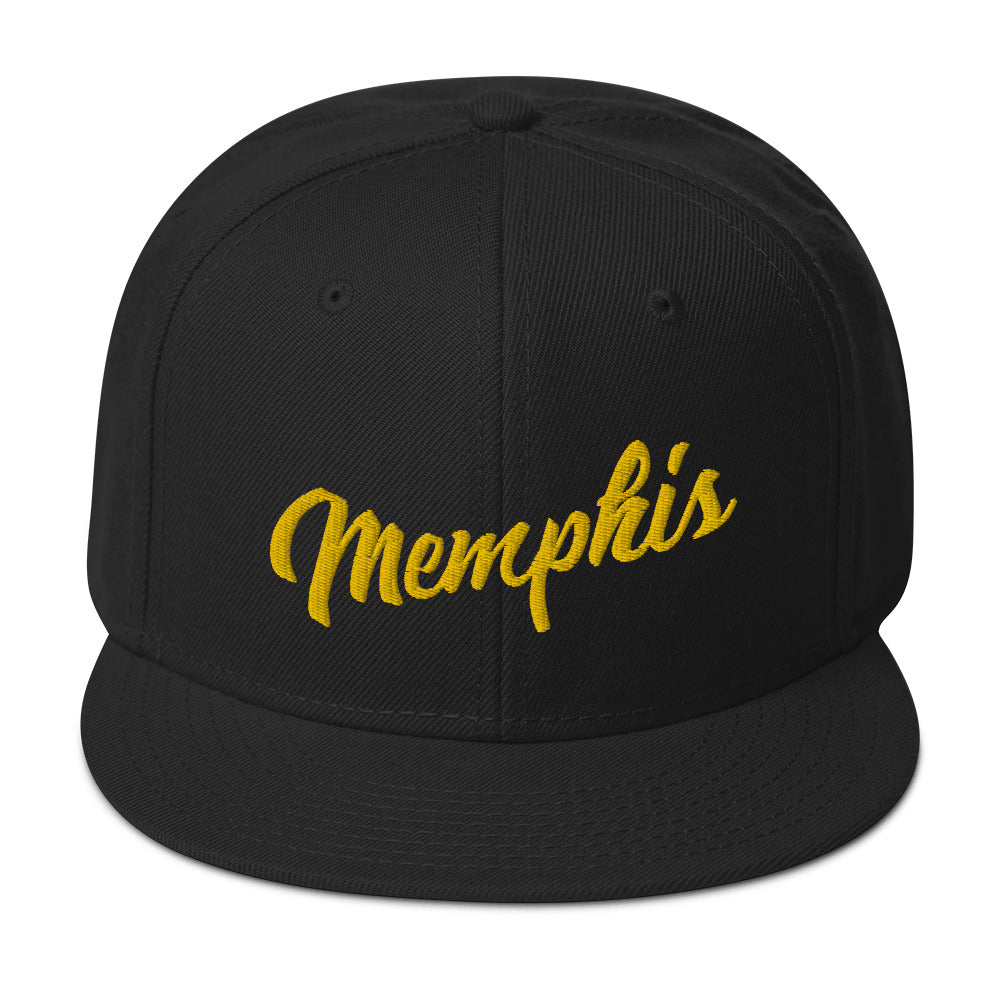 Memphis Script Snapback Hat