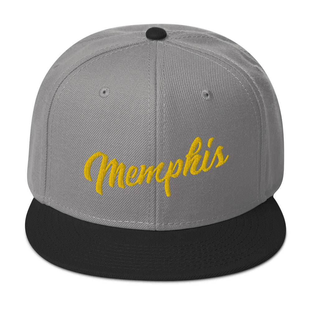 Memphis Script Snapback Hat