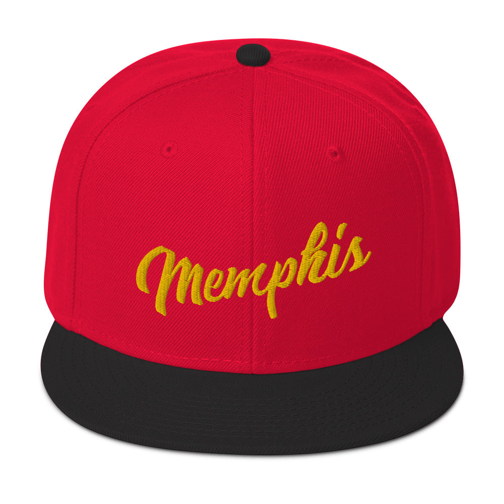 Memphis Script Snapback Hat