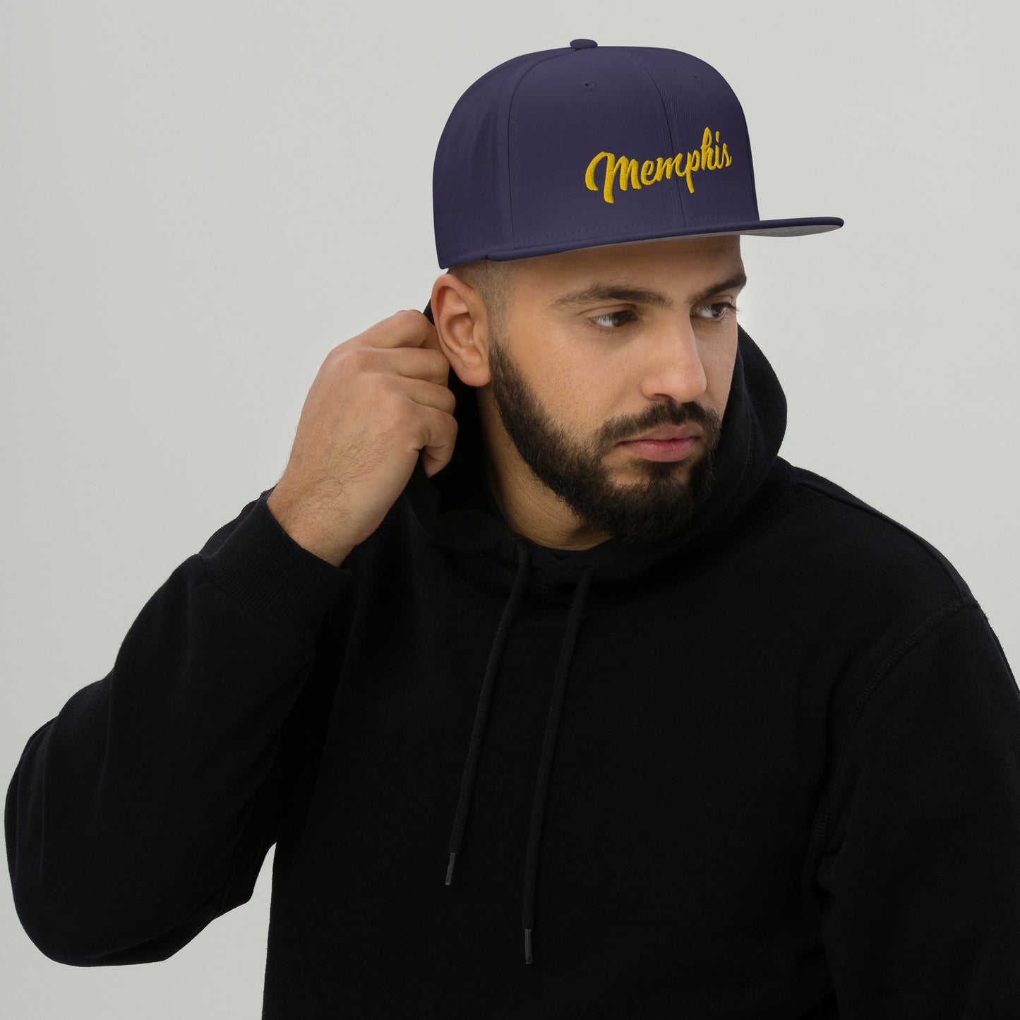 Memphis Script Snapback Hat