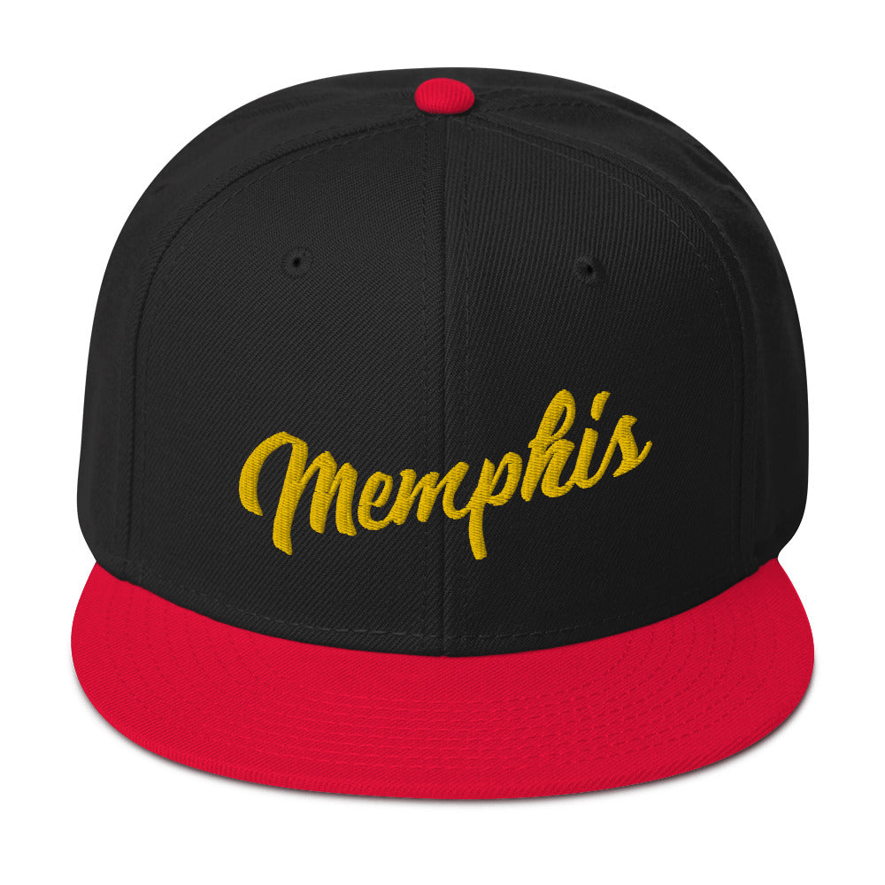 Memphis Script Snapback Hat