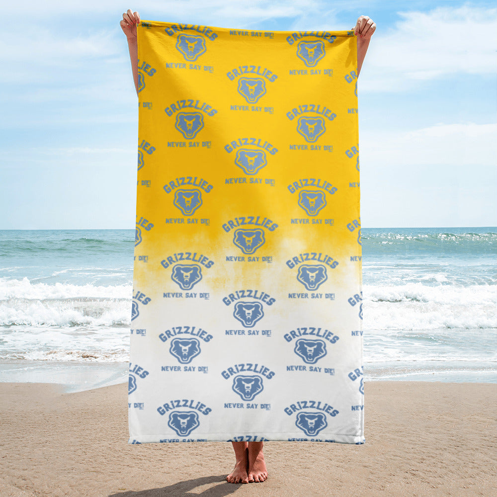 Grizzlies Never Say Die! Towel