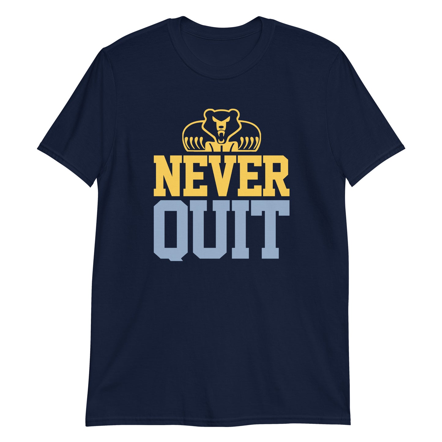 Grizzlies Never Quit Retro Short-Sleeve Unisex T-Shirt