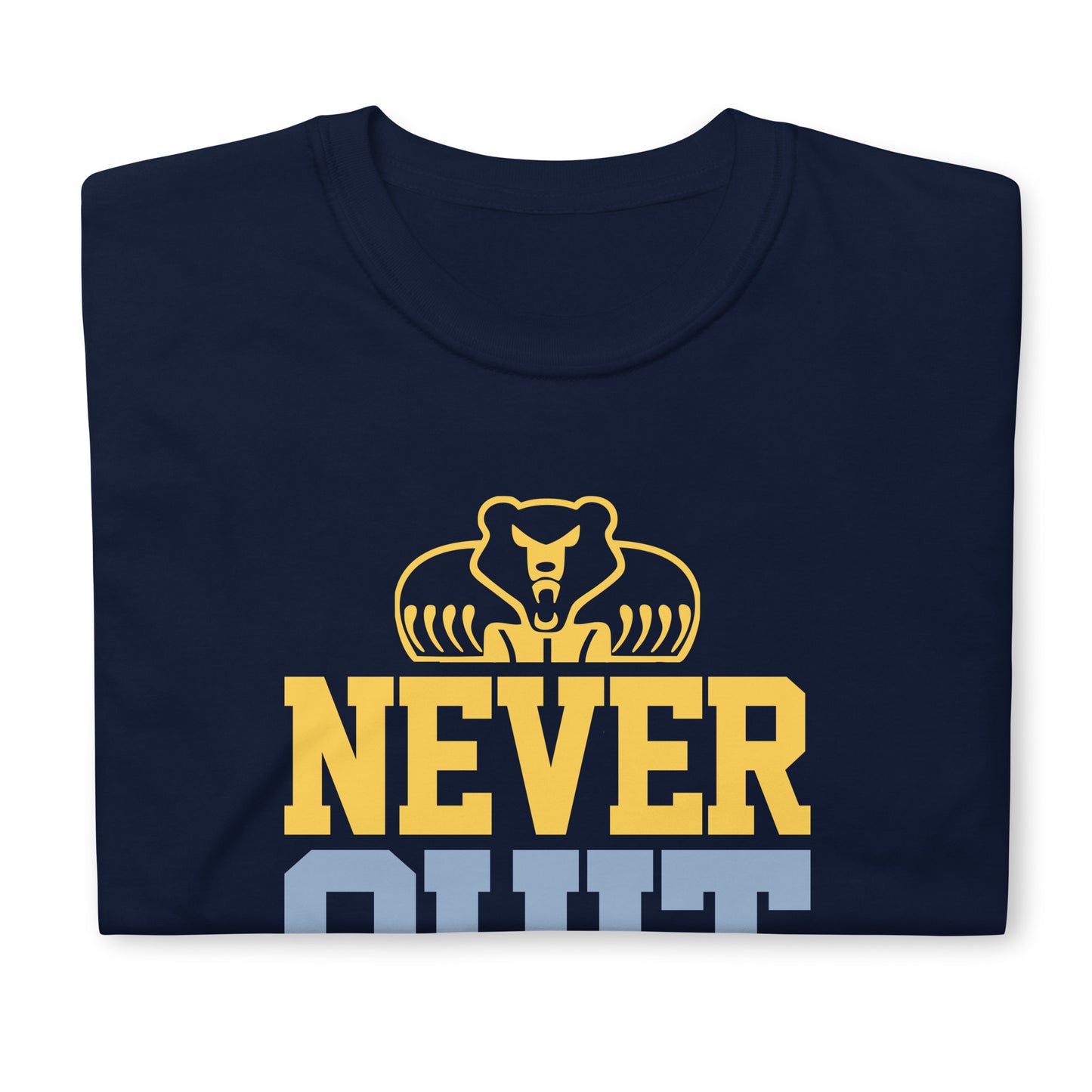 Grizzlies Never Quit Retro Short-Sleeve Unisex T-Shirt