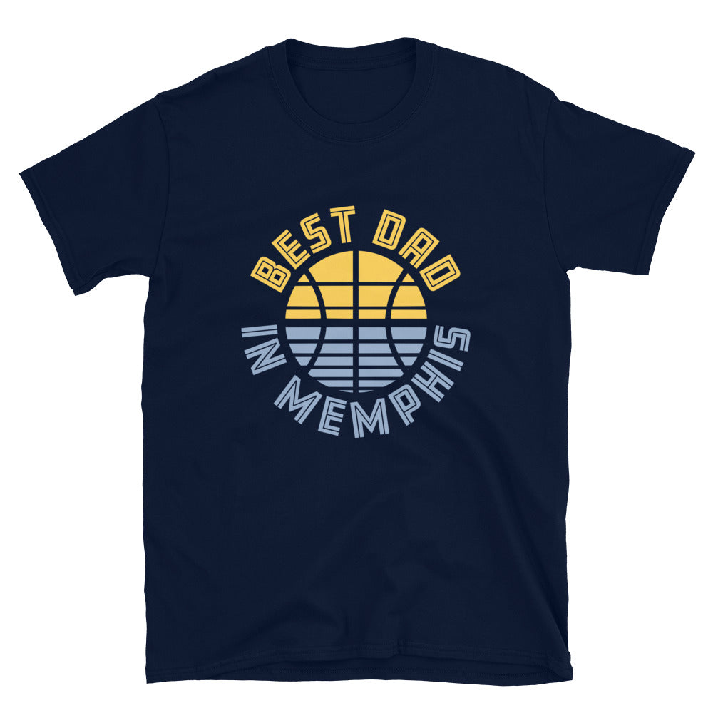 Best Dad In Memphis Short-Sleeve Unisex T-Shirt